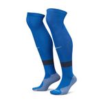 Nike FQ8253-463 Strike Dri-FIT Socks Unisex ROYAL BLUE/MIDNIGHT NAVY/WHITE Size XS