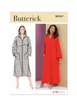 Butterick Misses' and Women's Loose-Fitting Robe Sewing Pattern Kit, Design Code B6967, Sizes XS-S-M-L-XL