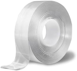 Neomate Double-Sided Heavy Duty Tape 3m | Strong Adhesive Transparent Mounting Tape for Walls, Posters, Carpets | Home & Office Use