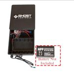 Ghost Controls ABBT Battery Box Kit for Vehicular Swing Gates or Deer Feeders (Kit with 0 Batteries)