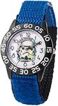 Star Wars Kids' Plastic Time Teacher Analog Quartz Nylon Strap Watch