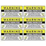 Anti-Theft Car Vehicle Stickers wit