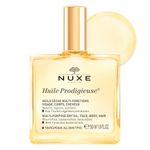 Nuxe Huile Prodigieuse Multi-Purpose Dry Oil 50ml, Legendary Dry Oil, Nourishes, Repairs & Beautifies Face, Body & Hair, Multi-Purpose Vegan Formula