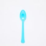 Amscan 9915409-210 - Bright Blue Eco-Friendly Re-usable Dishwasher Safe Plastic Party Spoons - 24 Pack