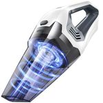 Portutif Cordless Handheld Vacuum Cleaner, 9000PA Powerful Suction 20-25Mins Long Runtime Rechargeable Hand Vacuum, HEPA Filter with Quick Charge, Lightweight for Car Carpet Stairs Pet Hair Cleaning