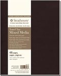 Strathmore 481-307 Softcover Mixed Media Art Journal, 7.75"x9.75", Toned Tan
