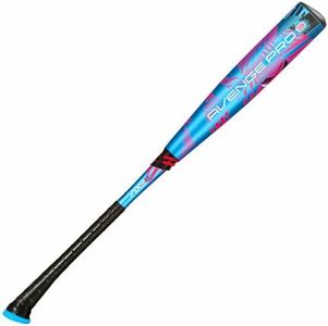 Axe Avenge Pro 3 Composite USA Baseball Bat | Drop -10 | 3-Piece Hybrid | 2 5/8" Barrel | Standard Axe Handle | Light Swinging Large Barrel for Youth Players | Blue/Pink (30")