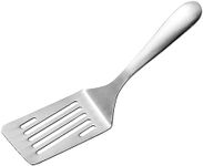 IMEEA Spatula Turner SUS304 Stainless Steel Griddle Spatula Slotted Hamburger Turner Flat Top Grill Spatula for Cooking 9.8-Inch (Slotted Spatula)