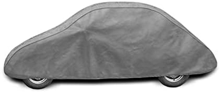 Car Cover Waterproof – Grey Outdoor Breathable For Volkswagen Beetle Classic, Road Vehicles Protector For Scratch, Weather Dirt Protection