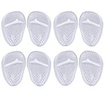 4 Pairs Heels Cushion Pads，Foot Pain Relief Pads Shoe Heel Cushion Inserts Ball of Foot Cushion Pads Ball Foot Gel Pads Metatarsal Cushions Party Feet Gel Cushions Heel for Women High Heels Shoes