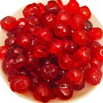 Hides Fine Foods - Red Glace Cherries - 1kg GMO Free - Suitable for Vegetarians - Baking - Desserts - Decorating - Cakes - Cookies - Tart - Mincemeat - Mince Pies - Panettone - Christmas Cake