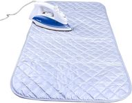 MORJCG Ironing Mat, Iron Travel Pad, Mats Table Top, Portable Board, Thicken Tabletop Mat for Sewing, Folding Steam Pressing on or Bed