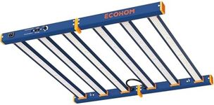 ECOHOM 500W LED Grow Light, Full Spectrum Dimmable Daisy Chain, Pro Bar Style for 4x4ft Grow Tent, Foldable & Hanging Growing Lamp for Indoor Plants Seedlings, Veg and Bloom