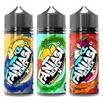 Fantasi Ice Remix Vape Liquid, 3 x 100ml Sub Ohm Vape Juice Bundle | 70/30 No Nicotine E-Liquid | Blueberry Honeydew Ice, Pineapple Grapefruit, Fruit Twist Ice | 120ml Chubby Gorilla Shortfill Bottles