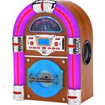 Steepletone jive rock sixty light Bluetooth FM Radio mini CD jukebox