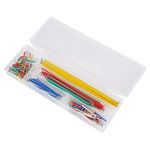 140Pcs 14 Lengths U Shape Breadboard Special Line Solderless Breadboard Jumper Cable Wire Kit