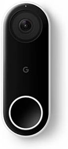 Google Nest Doorbell (Wired) - Formerly Nest Hello - Video Doorbell with 24/7 Streaming - Smart Doorbell Camera for Home with HDR Video, HD Talk and Listen, Night Vision, and Person Alerts