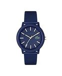 Lacoste Analogue Quartz Watch for Men with Navy Blue Silicone Bracelet - 2011234