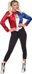 Rubie's 680009TEEN000 SUICIDE SQUAD Official DC Teen Harley Quinn Joker Costume Kit, Girls, 0, 13+ Years