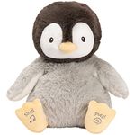 Baby GUND Animated Kissy The Penguin Plush, Singing Stuffed Animal Baby Toy for Ages 0 and Up, Black/White/Grey, 12"