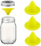 Fruit Fly Trap for Mason Jar Regular Mouth (Pack of 3)