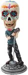 7 Inch Day of The Dead Bobblehead Lead Singer Painted Figurine