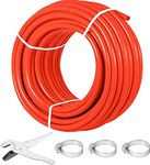 VEVOR Oxygen O2 Barrier PEX Tubing - 1/2 Inch X 300 Feet Pex Tube Coil - EVOH PEX-B Pipe for Residential Commercial Radiant Floor Heating Pex Pipe