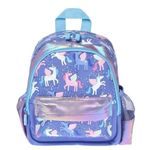 Cots and Cuddles Cute Unicorn Design Small Backpack Bag for Preschool Kindergarten Toddler Kids (Lilac Unicorn)