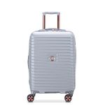 DELSEY Paris Cruise 3.0 Hardside Expandable Luggage with Spinner Wheels, Platinum, Carry on 21 Inch, Cruise 3.0 Hardside Expandable Luggage with Spinner Wheels