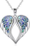 YFN Angel Wings Necklace Sterling S