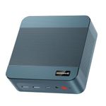 BOSGAME Mini PC Intel Core-i5 12600H(12C/20T, up to 4.5GHz) 32GB DDR4 512GB NVMe SSD, Dual LAN Mini Computers with 4K Triple Display,HDMI+DP+USB-C, WiFi 6E+Bluetooth 5.2