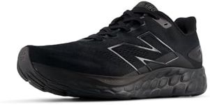 New Balance Men's Fresh Foam 680 V8 Running Shoe, Black/Phantom/Black Metallic, 11