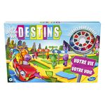 Hasbro The Game of Life Game, Family Board Game for 2-4 Players, Indoor Game for Kids Ages 8 and Up, Pegs Come in 6 Colors (French Version)