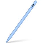 Stylus Pen for iPad Pencil 10th Gen, Stylus Pencil for iPad 9th Gen, Pen for iPad(2018-2023) with Palm Rejection& Tilt Sensitivity, Work for iPad 6-10, Air 3/4/5, Mini 5/6, Pro 11/12.9" (Blue)