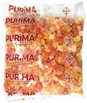 Dried Papaya 1kg – Dry Diced Chunks & Pieces Sweetened with Added Sugar - Dehydrated Tropical Exotic Fruit Crystallised Dice Core Cubes Sweet Candied Snack - Large Bulk Bag for Humans – Vegan PURIMA