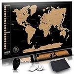 Global Zoom Scratch-Off World Map w