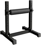 GMWD Bulgarian Split Squat Stand, One Leg Squat Roller, Single Leg Squat Stand, Lower Body Specialty Machine, Black