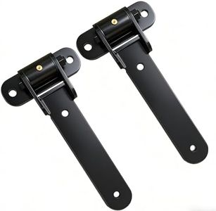 Heavy Duty Gate Hinges, 2 pcs 900LBS Capacity and 180-Degree Open Weld on Hinge or Bolt-On Gate Hinges Heavy Duty, Open for Barn Door Hinges/Garden/Fence/Metal Gates Hinges for Gates