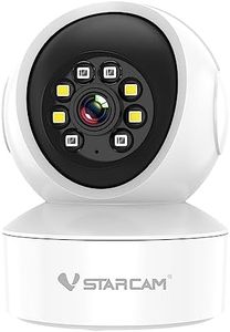 VSTARCAM CCTV Camera with Color Night Vision,Wifi Security Camera,2K Indoor Security Camera,350°Pan 70°Tilt,Auto Tracking,Motion Detection,Pet Camera,Two-way Audio,Baby Monitor