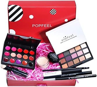 FantasyDay All in One Makeup Kit,Christmas Makeup Kit,Full Starter Cosmetics Set with Eyeshadow Lipstick Palette Mascara Eyebrow Pencil Eyeliner Concealer,Gift Set for Women, Girls & Teens