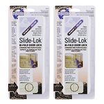 Mommy's Helper - Slide-Lok Bi-Fold Door Lock, 2 Count