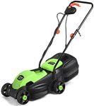 Goplus 14-Inch 12 Amp Lawn Mower w/