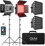 GVM 1000D RGB Led Video Light with 