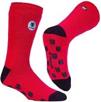 Heat Holders Ultimate Spiderman Original Slipper Socks with Gripper Sole (UK 6-11 US 7-12)