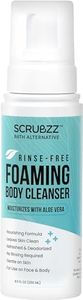 Scrubzz No Rinse Body Wash for Elderly, Rinse Free Cleansing Foam, Waterless Foaming Cleanser for Men and Women, Great for Camping, Gym and Post Workout, Hospital Stays and Post Surgery - 1 Pack