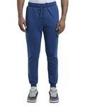 Jockey AM02 Men's Super Combed Cotton Rich Slim Fit Joggers_Insignia Blue_M