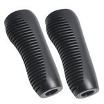MUGLFPT (2PCS) 532411555 Lawn Tractor Deck Lift Handle for Craftsman, Weed Eater, Poulan and Other mowers 2042 2146 2246 2346 2348 2748 2754 Z242 Z246 Z248 Z254 - Lawn Mower Handle Grip 3.72"X0.55"