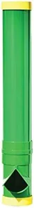 Rugged Ranch High End Hen Elevated 10 Pound PVC Poultry Feeder and Mounting System for Any Style of Coop, Green