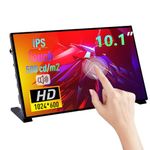 GeeekPi 10.1 Inch Capacitive Touchscreen for Raspberry Pi, 1024x600 IPS LCD Display with Dual-Speaker, HDMI Portable Monitor for Raspberry Pi 5/Pi 4B/3B+/3B/B+/Zero/400, Win11/10/8/7, Free-Driver