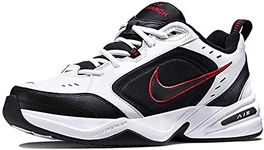 Nike Men's Air Monarch IV Cross Trainer, White/Black, 7 X-Wide